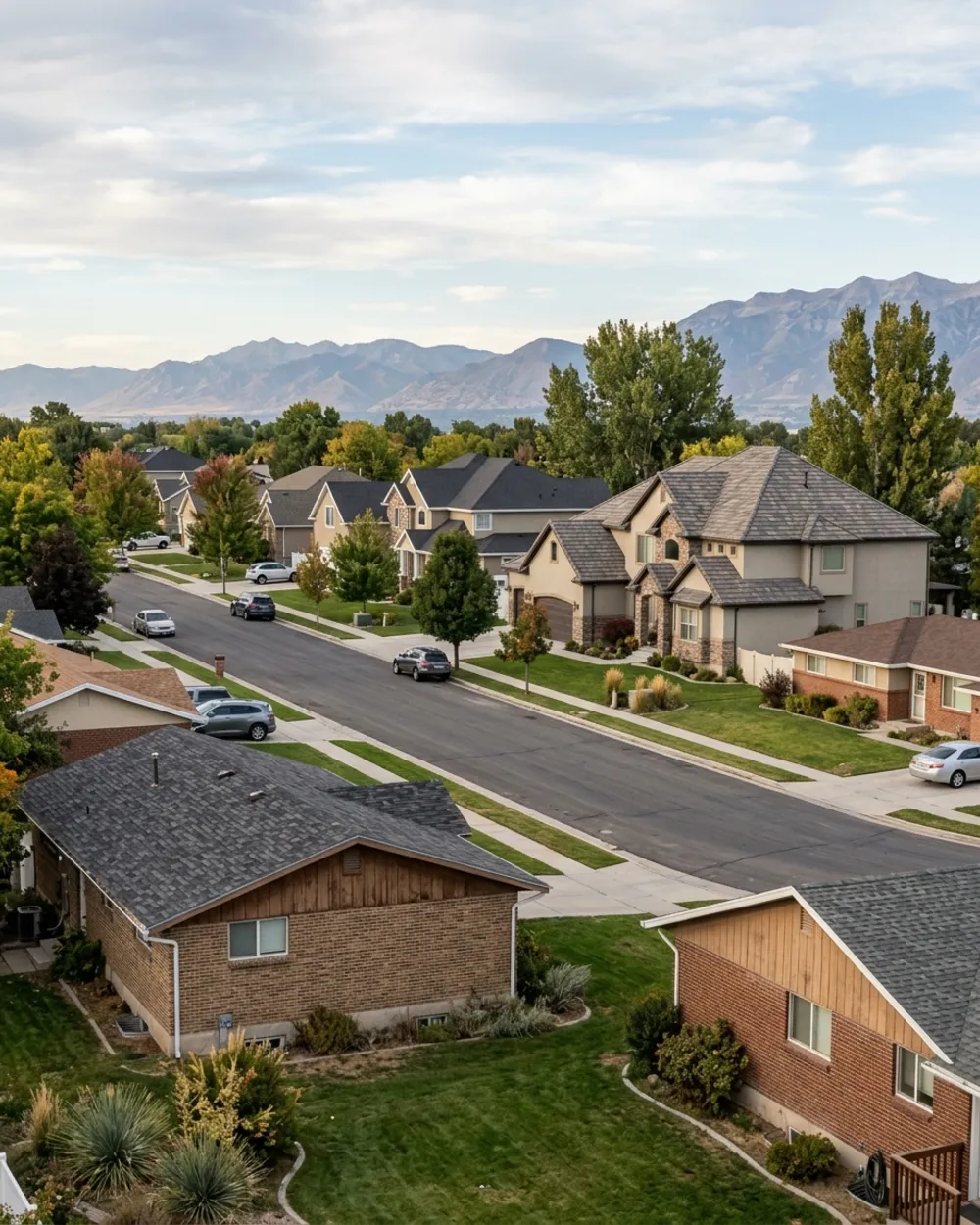 Spanish Fork neighborhood homes